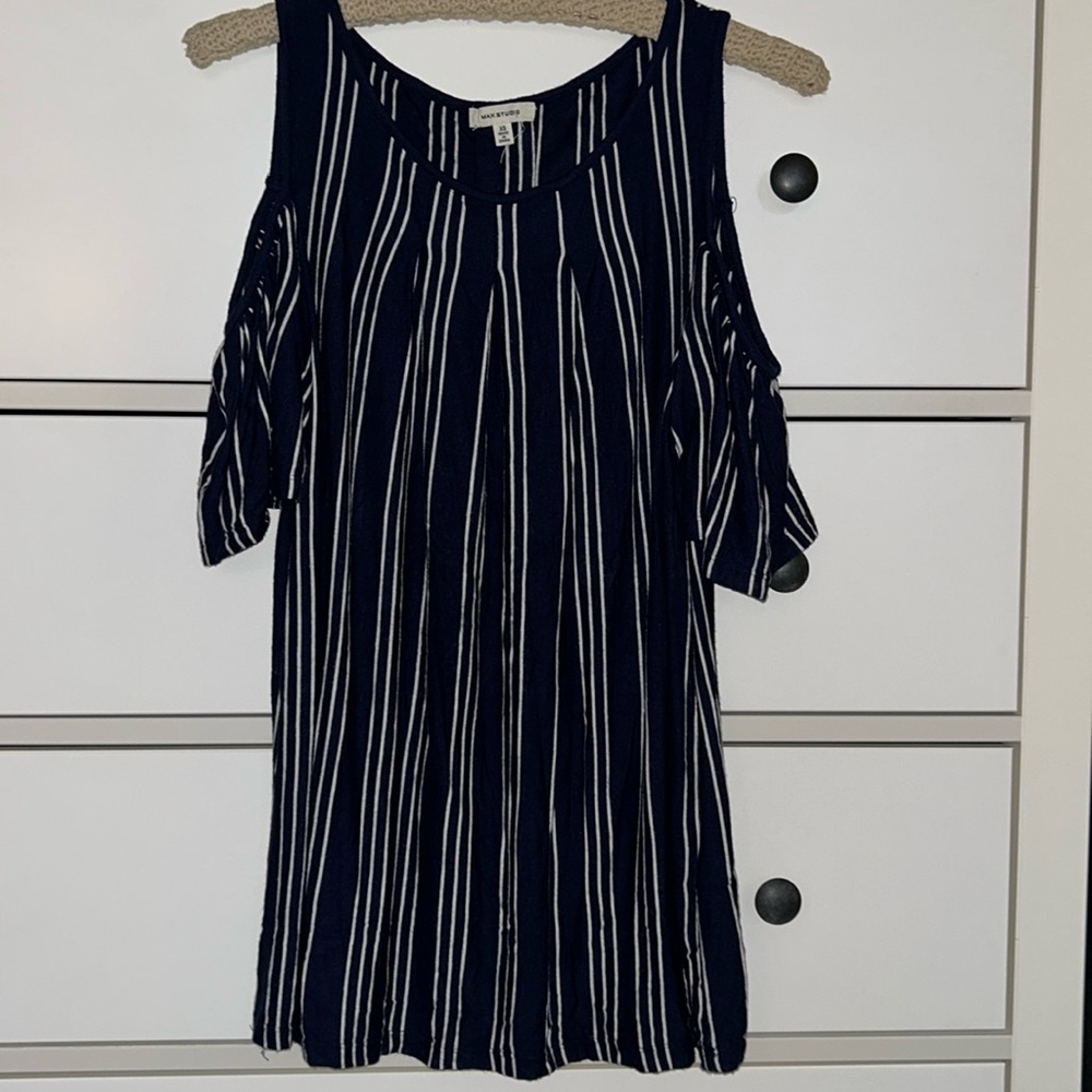 Cold shoulder blouse